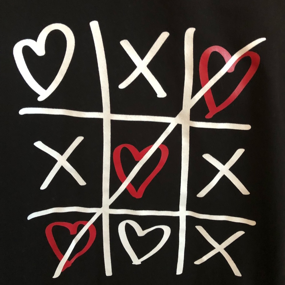 NWT Love Moschino Tic Tac Toe Hoodie♥️ - Picture 7 of 8